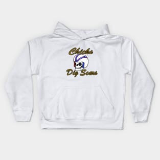 Chicks Dig Scars Kids Hoodie